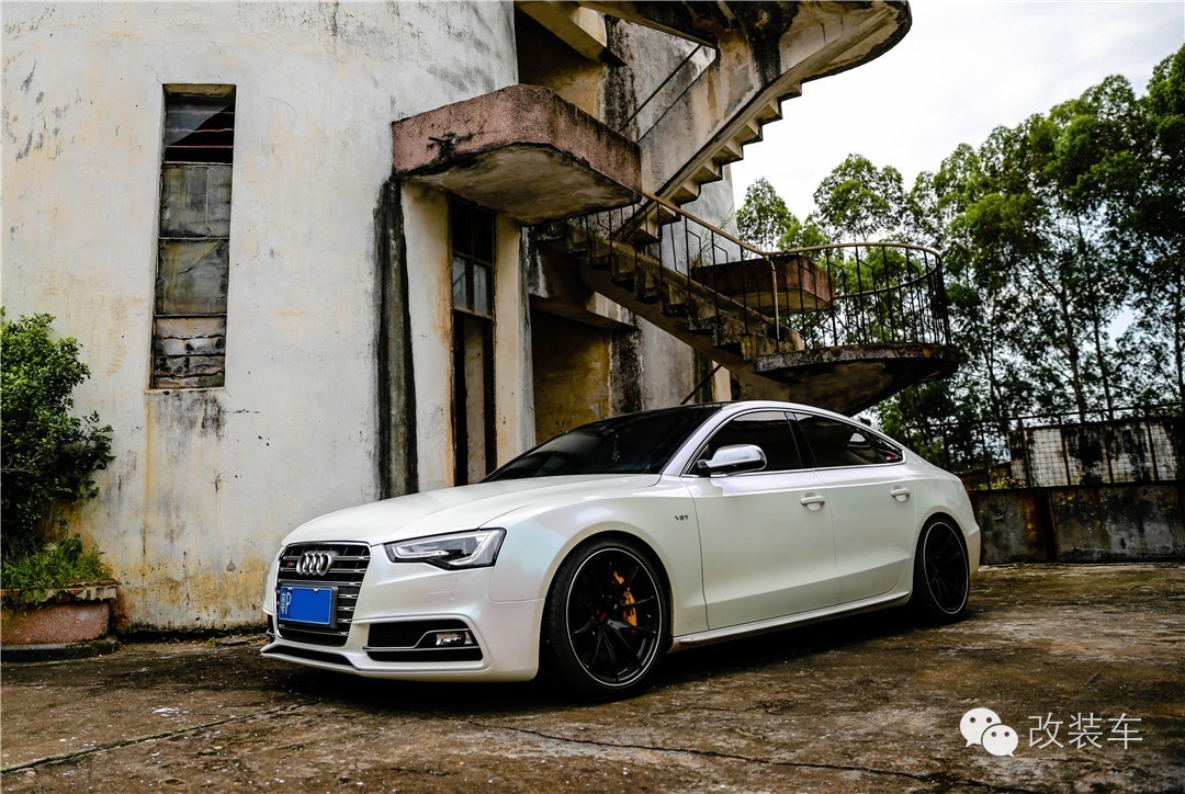 优雅身姿 广东车友奥迪S5改装案例