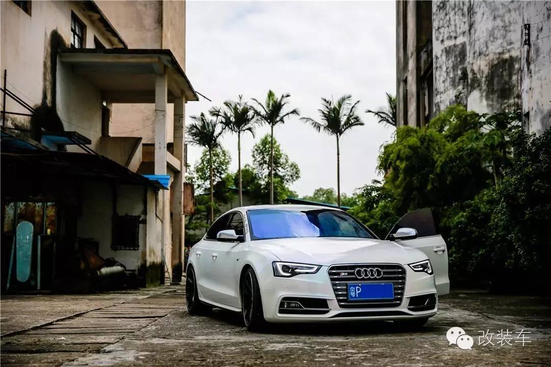 优雅身姿 广东车友奥迪S5改装案例