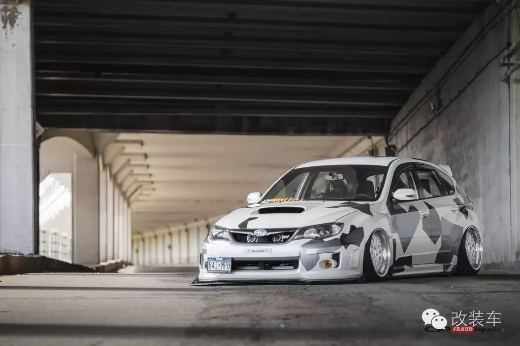 一只来自日本的雪豹 斯巴鲁STI改装案例