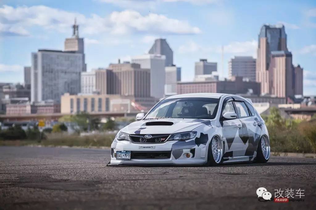 一只来自日本的雪豹 斯巴鲁STI改装案例