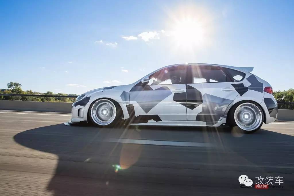 一只来自日本的雪豹 斯巴鲁STI改装案例