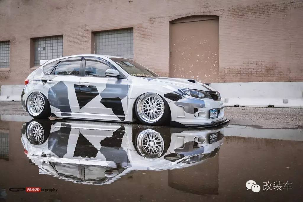 一只来自日本的雪豹 斯巴鲁STI改装案例