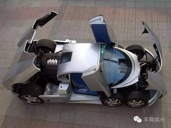 世界上仅有的两款六轮跑车 有钱也买不到