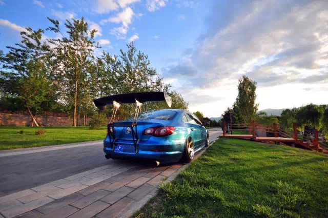 北京车友丨梦幻天空蓝 大众CC改装案例