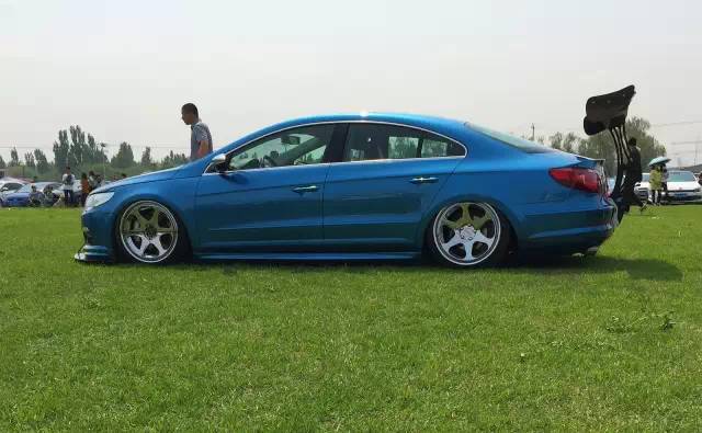 北京车友丨梦幻天空蓝 大众CC改装案例