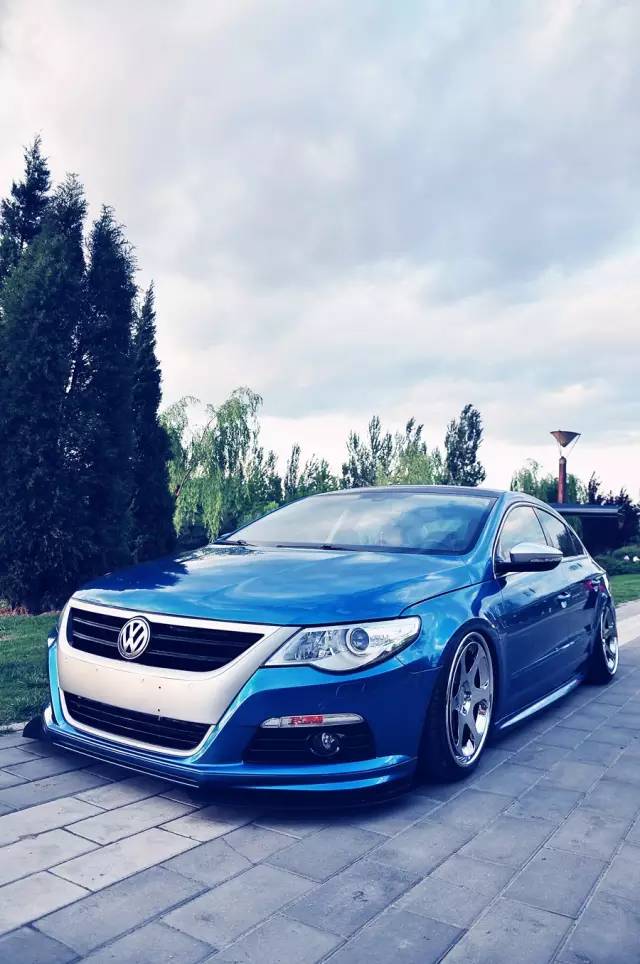 北京车友丨梦幻天空蓝 大众CC改装案例