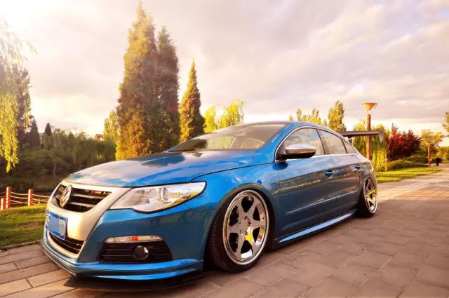 北京车友丨梦幻天空蓝 大众CC改装案例