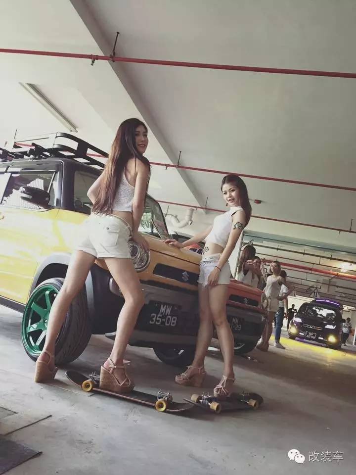 带你感受澳门改装车聚会