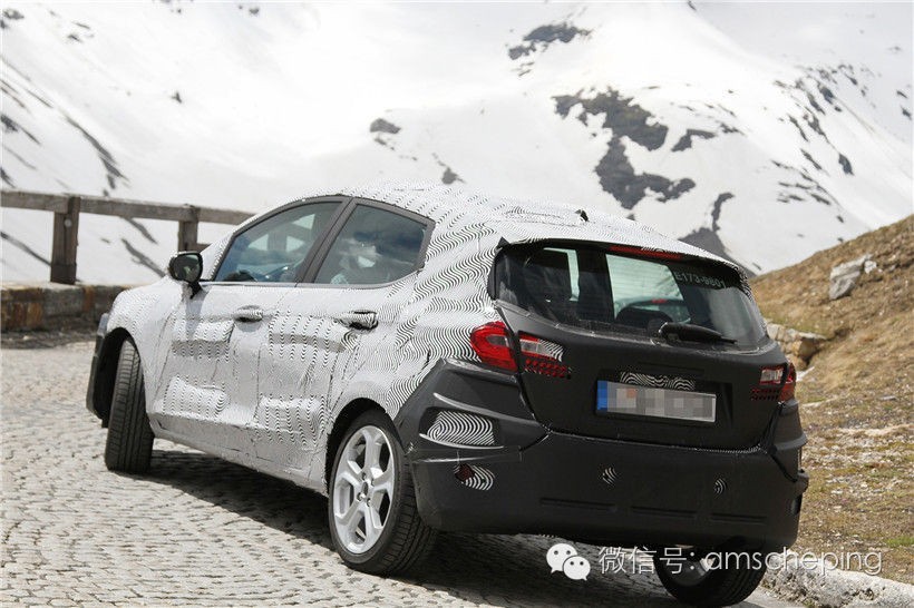 新一代嘉年华谍照曝光 车身尺寸变大了