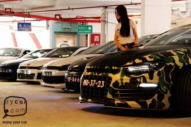 带你感受澳门改装车聚会