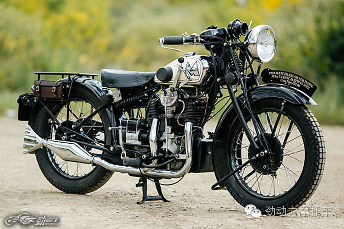 被尘封的V4先驱 Matchless银鹰