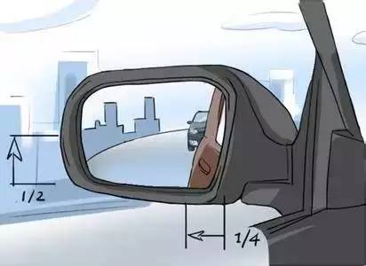 你真的会调整后视镜吗 只需4步