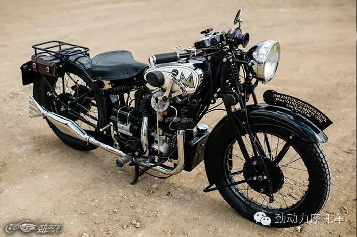 被尘封的V4先驱 Matchless银鹰