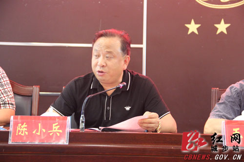 邵阳市文体广新局书记,局长王铭祥讲话.