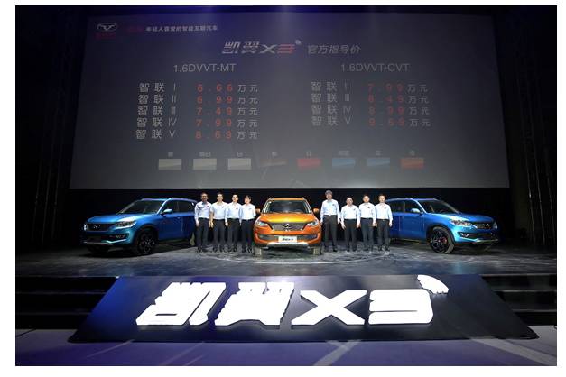 凯翼X3：年轻 我们是认真的!