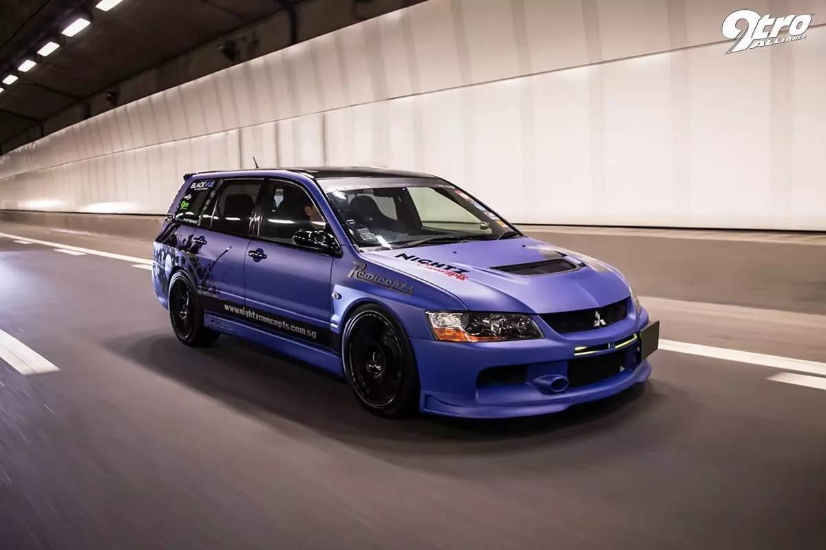 曾经最强的旅行车三菱evoix瓦罐