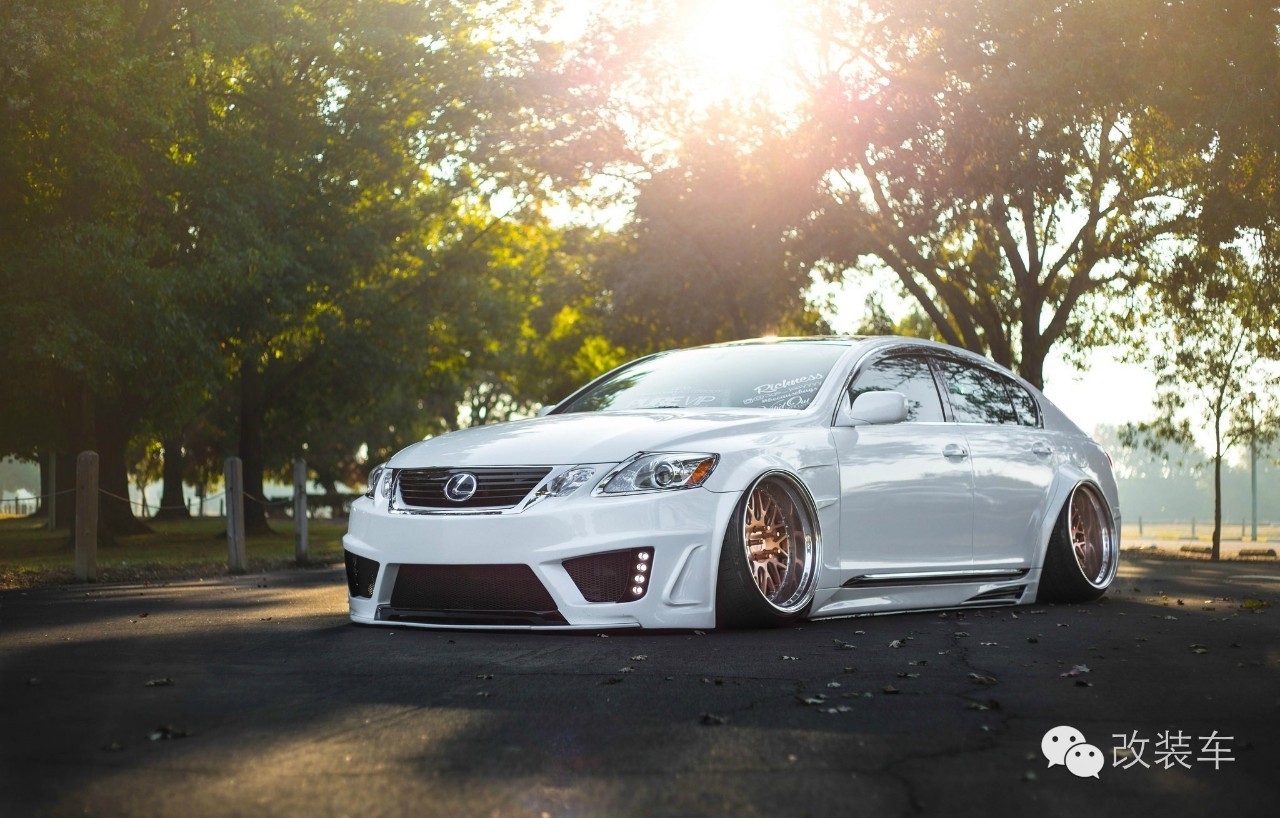 宽体复古范儿雷克萨斯gs350改装案例