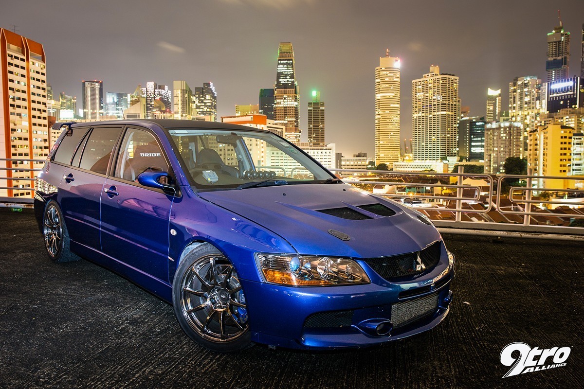 曾经最强的旅行车三菱evoix瓦罐