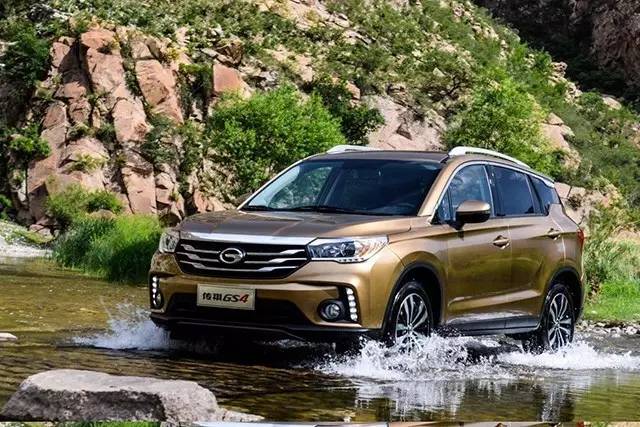 GS4稳居SUV销量亚军 传祺1-5月销量翻番