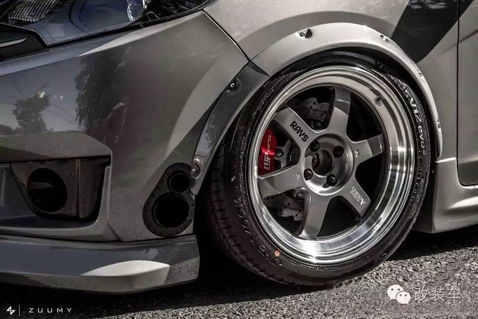 涡轮向前、排气靠左 飞度GK5改装案例