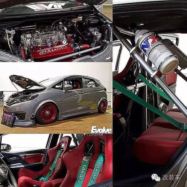 涡轮向前、排气靠左 飞度GK5改装案例