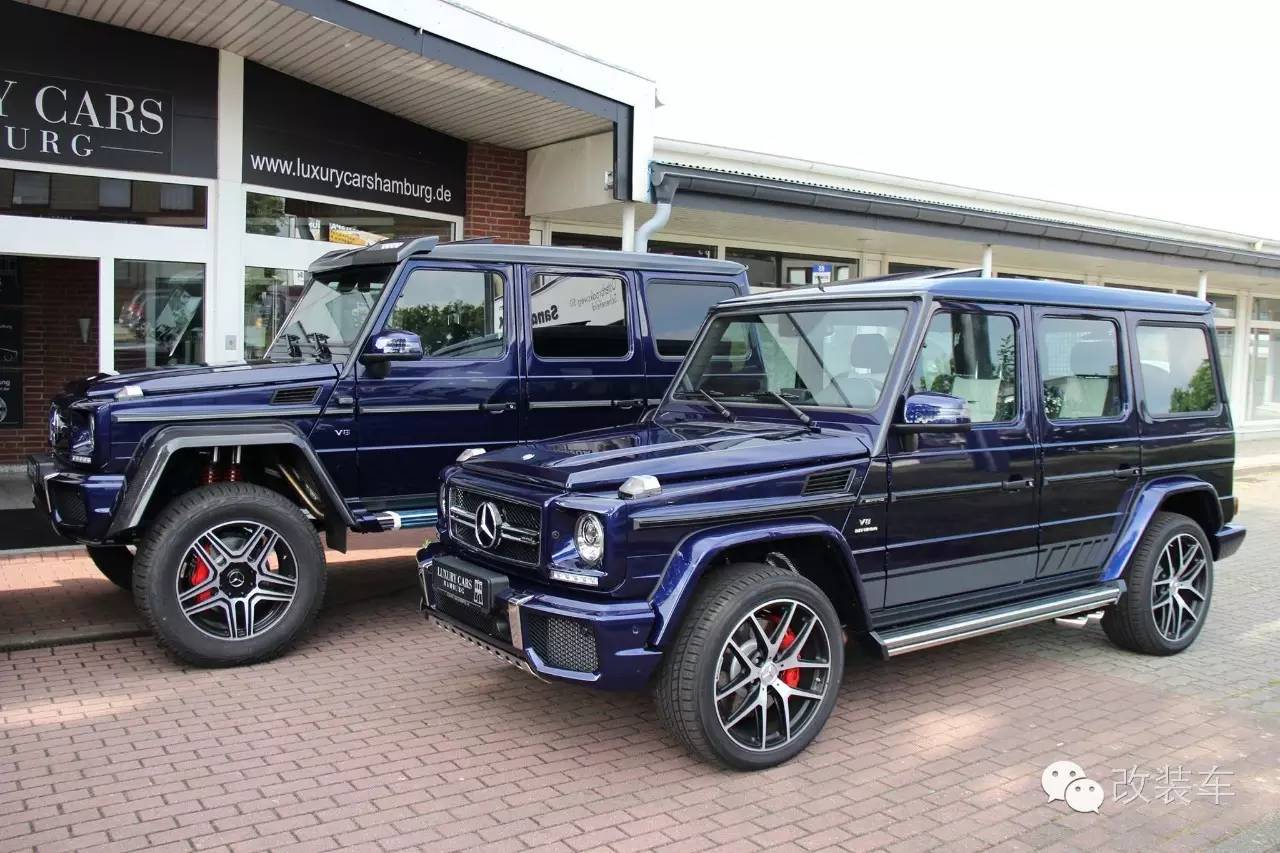 硬汉们最爱的奔驰越野车 个子G和小盒子G