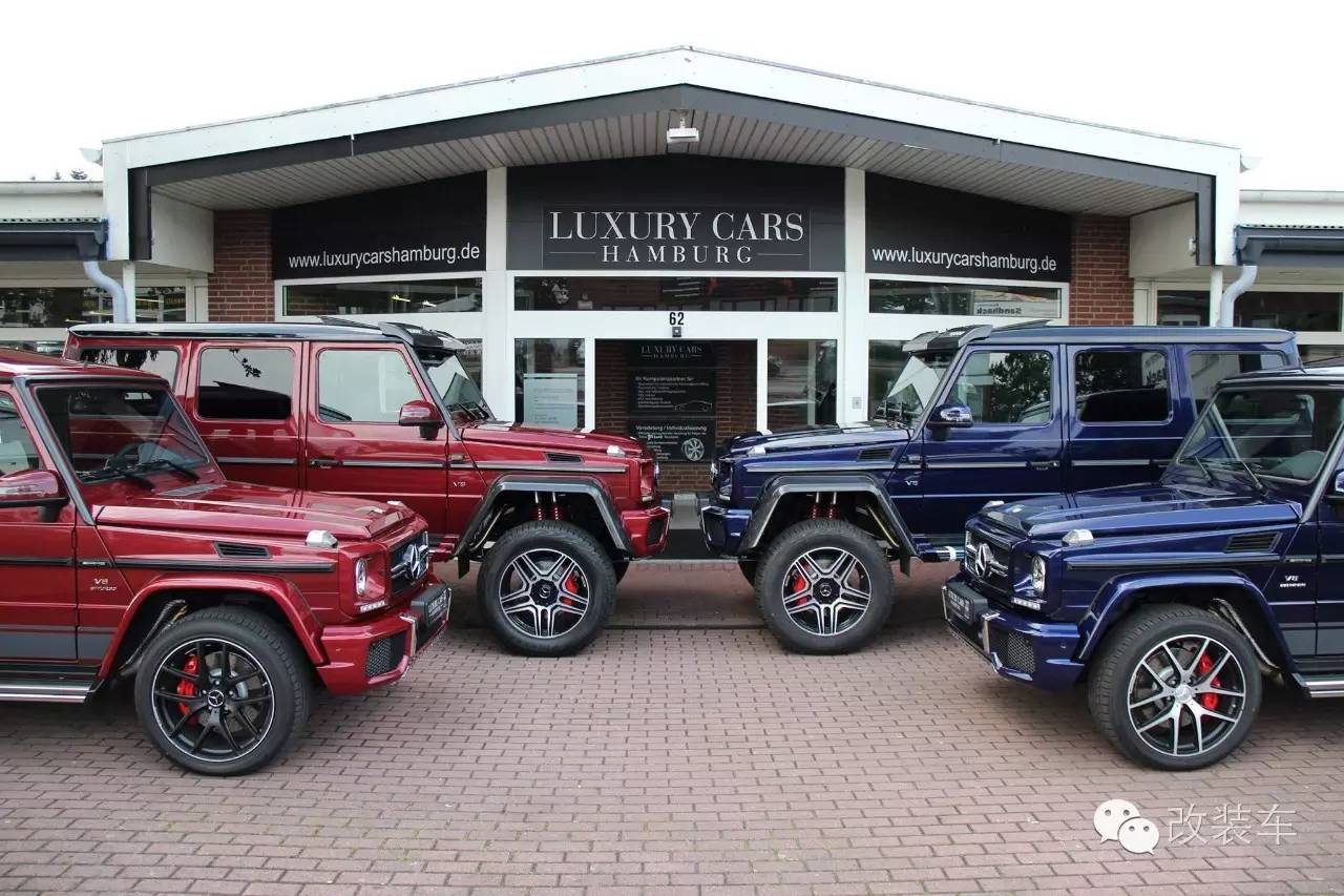 硬汉们最爱的奔驰越野车 个子G和小盒子G