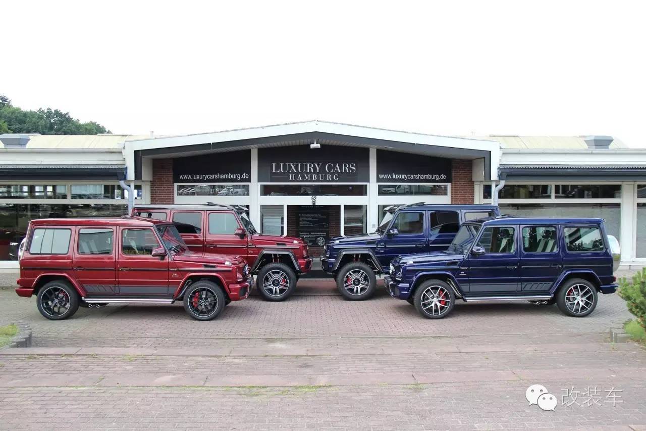 硬汉们最爱的奔驰越野车 个子G和小盒子G