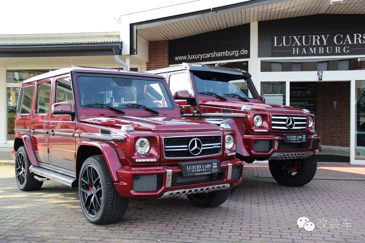 硬汉们最爱的奔驰越野车 个子G和小盒子G