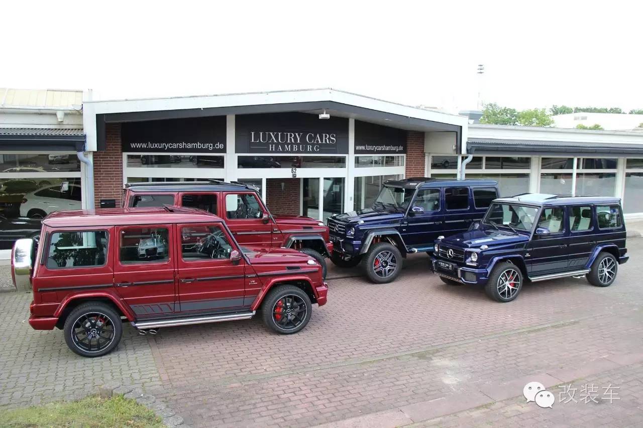 硬汉们最爱的奔驰越野车 个子G和小盒子G