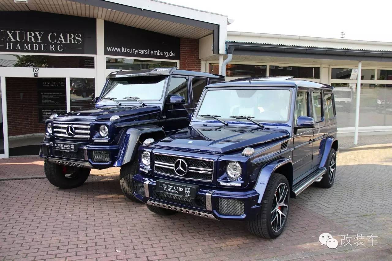 硬汉们最爱的奔驰越野车 个子G和小盒子G