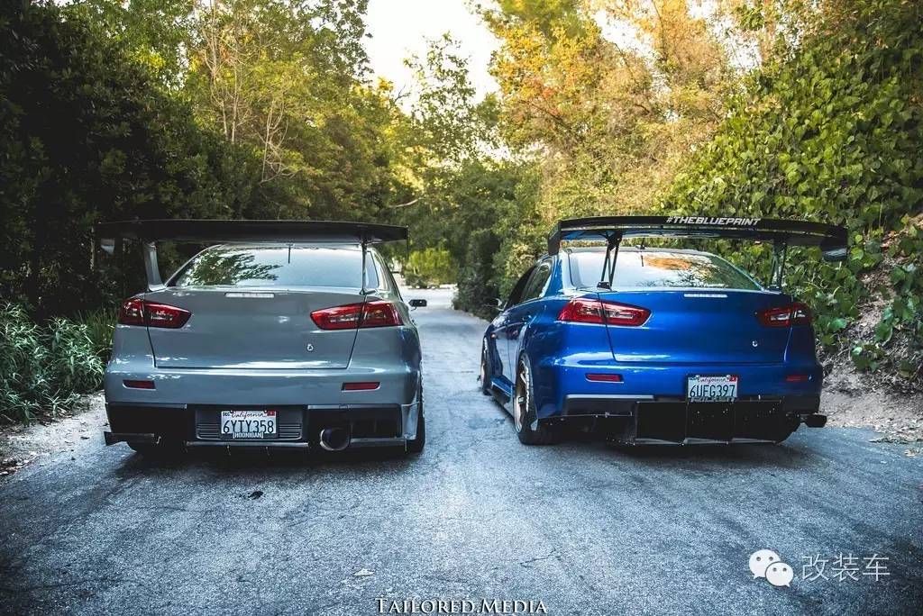 山路活捉两部EVO 其中一个还是独眼龙