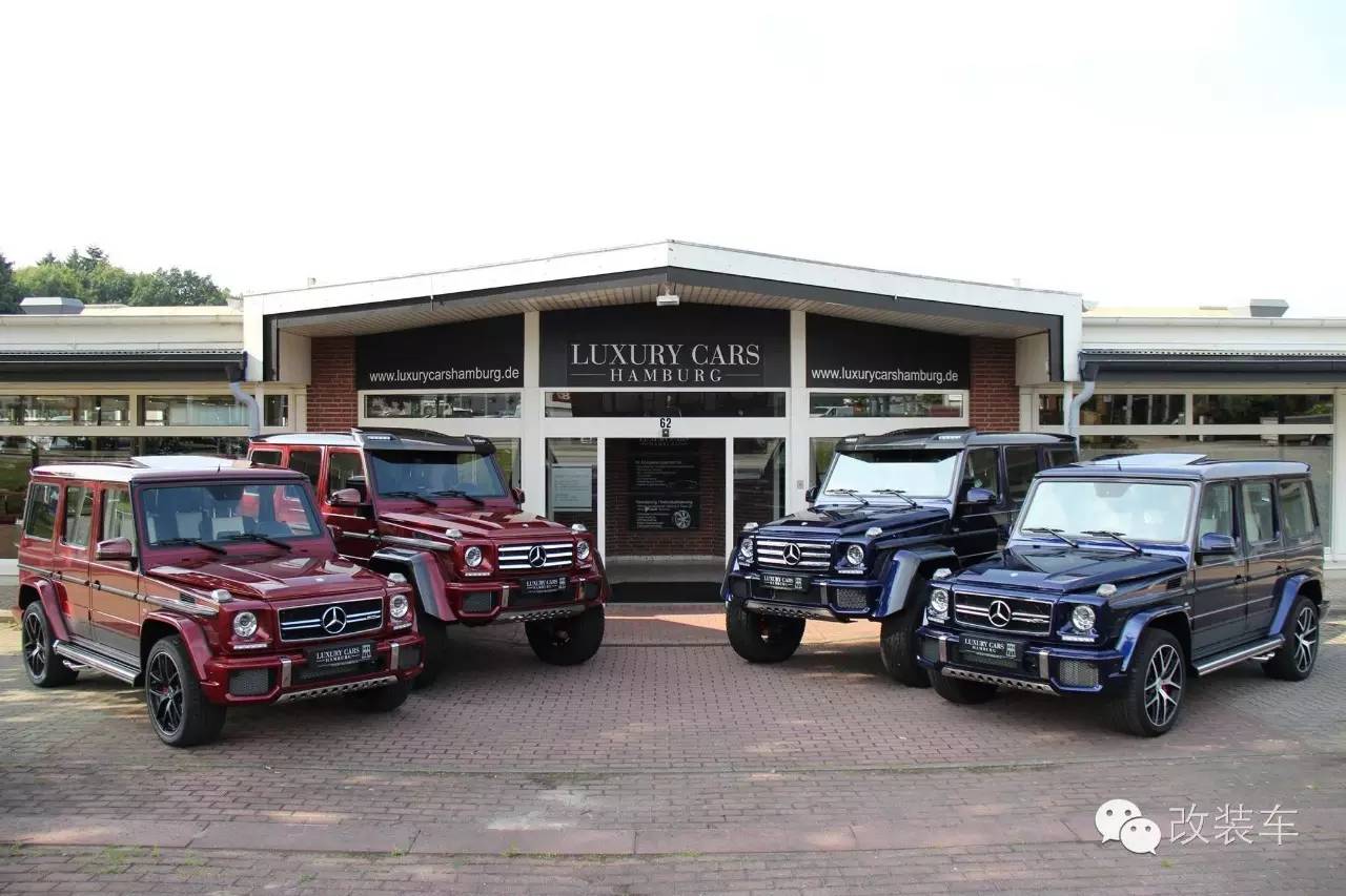 硬汉们最爱的奔驰越野车 个子G和小盒子G