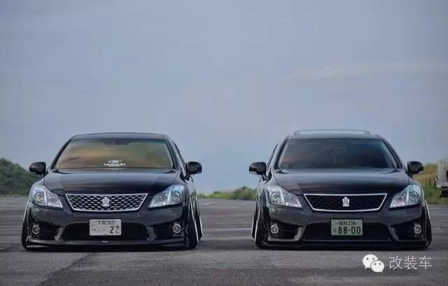 如果老爸不让你买GTR 把家里的皇冠拿来改