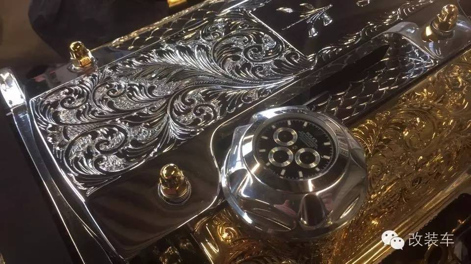 超级土豪用24K黄金改装2JZ发动机