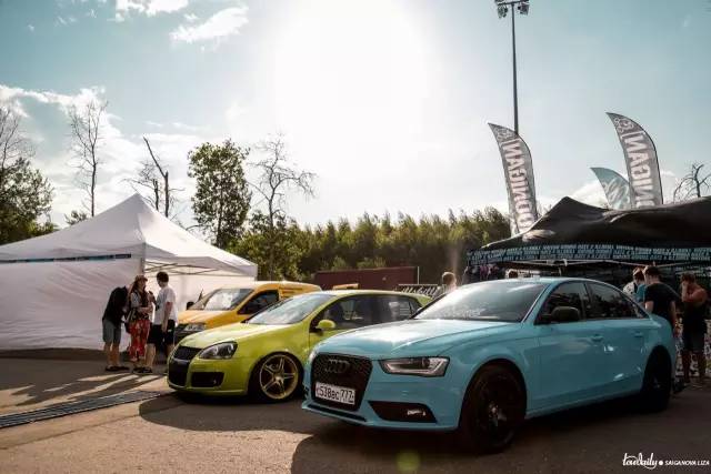 战斗民族的车友聚会竟然如此小清新！