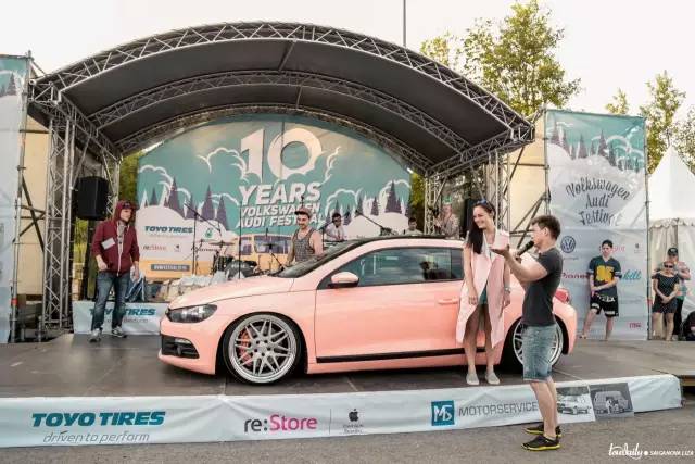 战斗民族的车友聚会竟然如此小清新！