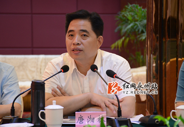 省发改委一行来永州督查调研对接落实人大代表建议