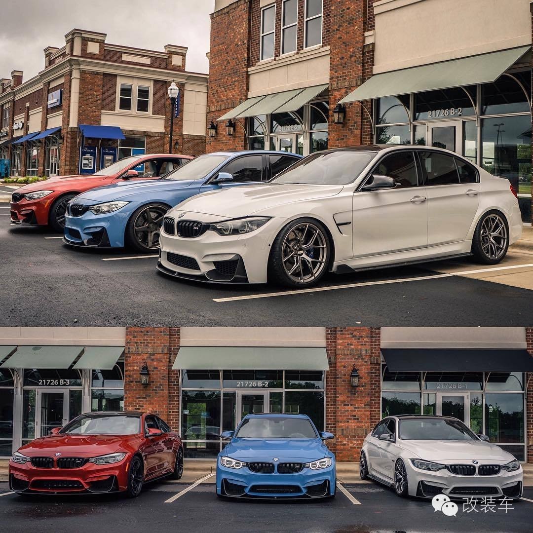 爱上这么黄的宝马M3 内心一定很暴力！