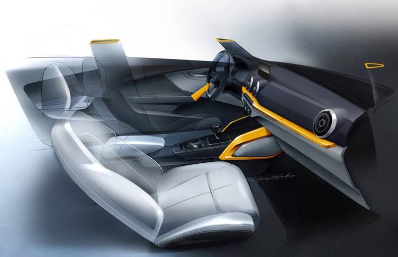 小型SUV新力量 奥迪发布Q2官图