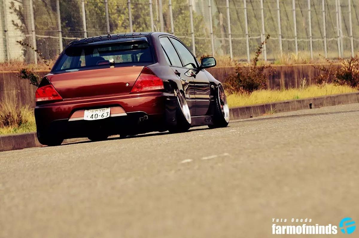 看到挂挡杆这么长 就知道这部三菱有点浪！