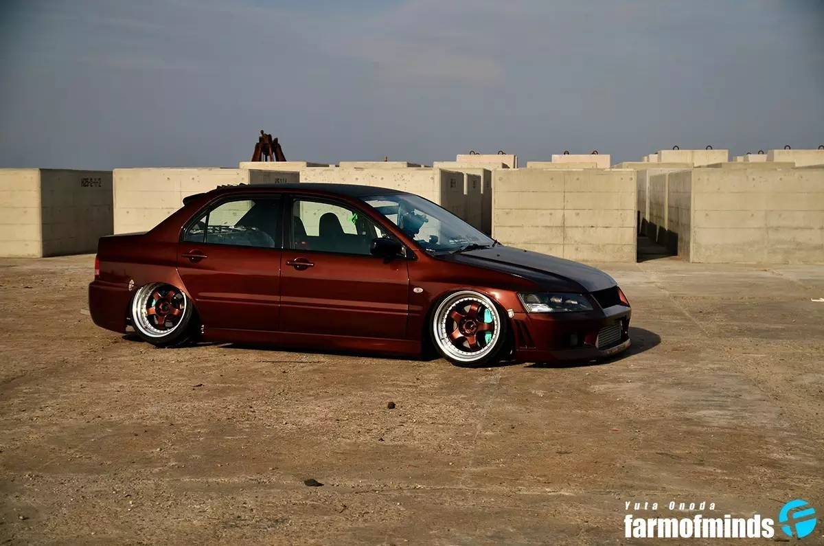 看到挂挡杆这么长 就知道这部三菱有点浪！