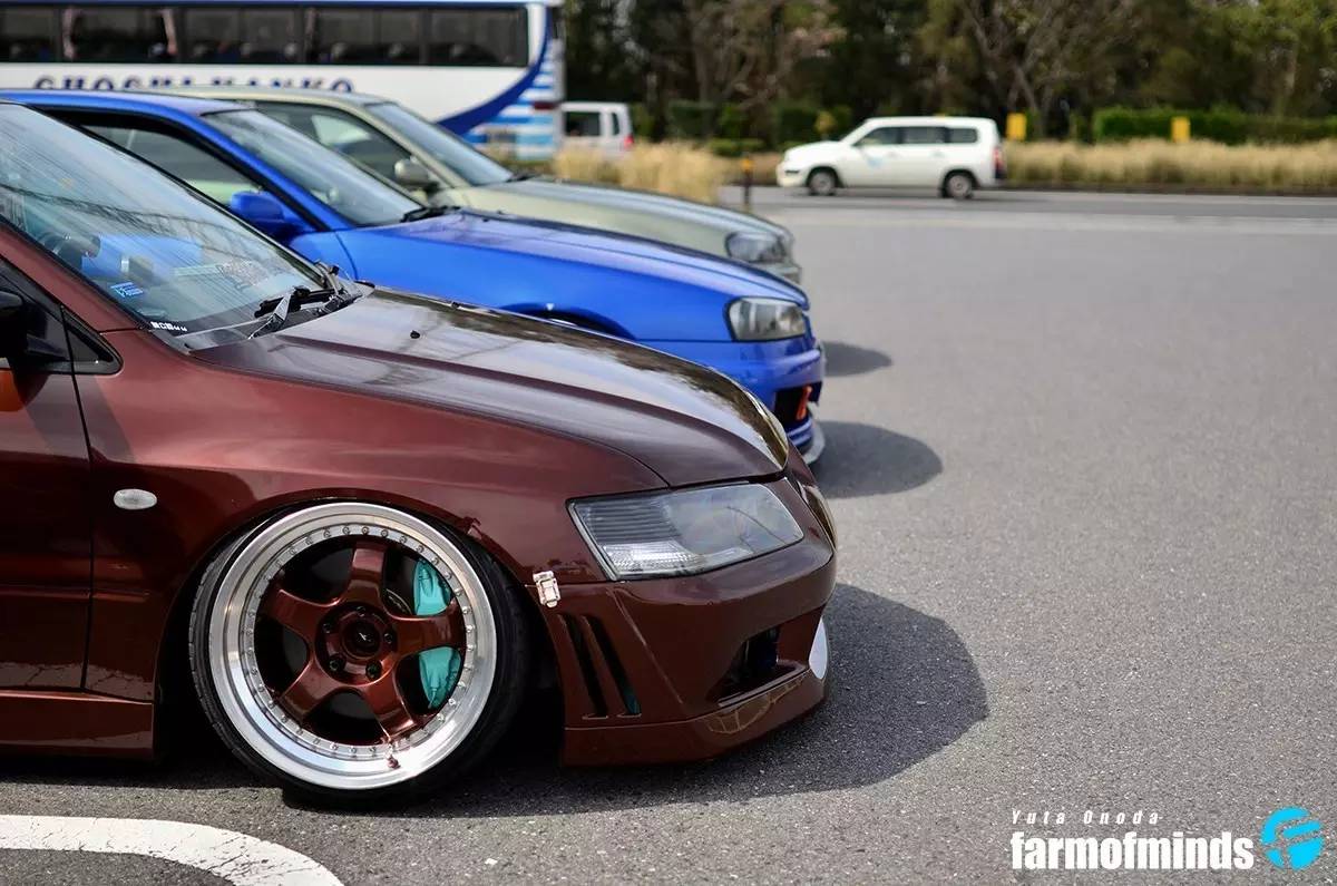 看到挂挡杆这么长 就知道这部三菱有点浪！