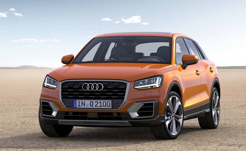 小型SUV新力量 奥迪发布Q2官图