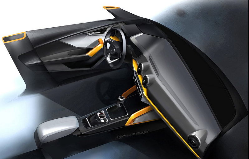 小型SUV新力量 奥迪发布Q2官图