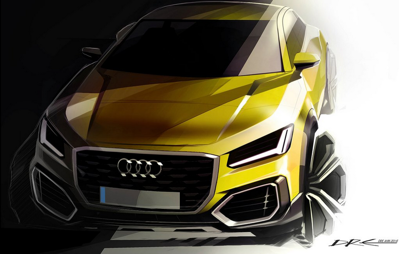 小型SUV新力量 奥迪发布Q2官图