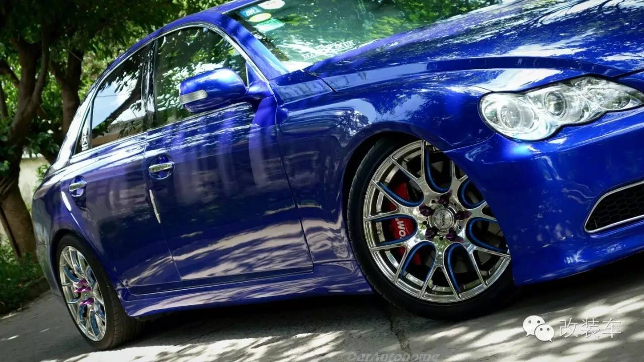蓝色姿态控 丰田姥姥锐改装案例