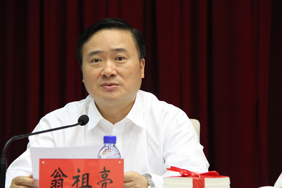 原黄浦区区委书记翁祖亮接替孙继伟任浦东新区代区长