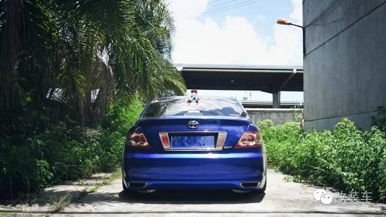 蓝色姿态控 丰田姥姥锐改装案例