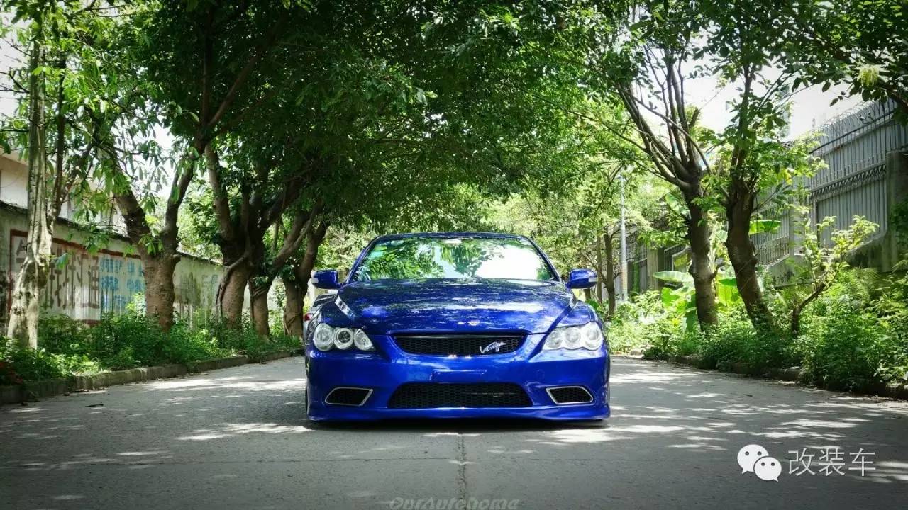 蓝色姿态控 丰田姥姥锐改装案例
